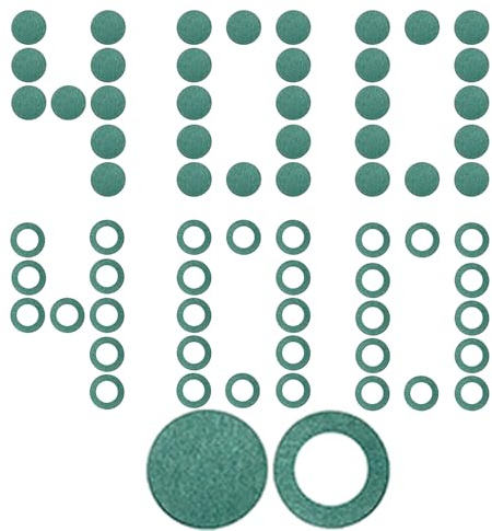 Pack of 800 18650 Battery Insulators for Battery Cells Self-Adhesive Positive Pole Insulation Rings Batteries Capacitor Packaging Insulating (Includes 400 Pieces Hollow Rings + 400 Pieces Solid Rings