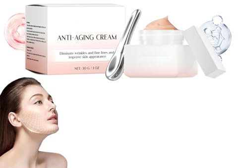 Anti-Wrinkle Filler Serum, 2025 New Wrinkle Filler Serum, Power Wrinkle Fix - Advanced Anti-Aging Cream, Vitamin C + Rosehip Oil, Smooths Wrinkles and Fine Lines, Suitable for All Skin (30g, 1PC)