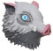AIYINIY Hashibira Inosuke Cosplay Maske Halloween Maskerade Party Requisiten Anime Latex Kopfbedeckung Maske (A)