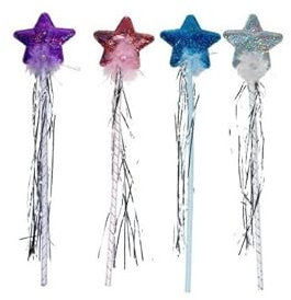 LP Divertissements Lot de 12 - Baguette de fée étoile 38cm Mix
