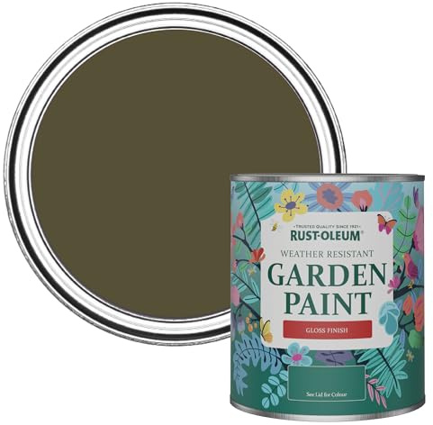 Rust-Oleum Mould Resistant Garden Paint in Gloss Finish - Greencroft 750ml