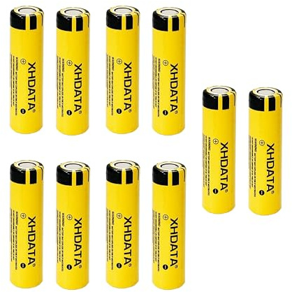 XHDATA AA Akku 3000 mAh 1,2 V, wiederaufladbare NI-MH Mignon Batterien, geeignet für kompatible Radios, 10 Stück