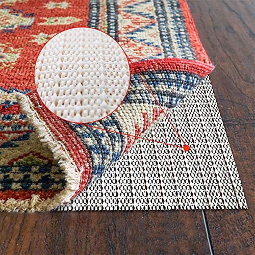 SHAREWIN 90x150cm Non-Slip Area Rug Pad Gripper for Any Hard Surface Floors Keep Your Rugs Safe and in Place