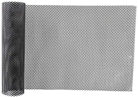 Rejilla de coche 4x8mm Aleación de aluminio Rejilla de coche Malla Rejilla de red Cuerpo Parachoques Parrilla rómbica Universal