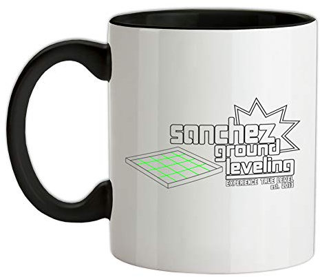 Sanchez Ground Leveling 11oz Ceramic Two Tone Mug
