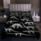 Dinosaurier Fossil Drucken Tagesdecke 220x240cm für Mädchen Jungen Dschungel Tiere Bettüberwurf Tierwelt Stil Steppdecke Luxus Dino Retro Wohndecke
