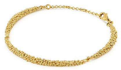 STARDUST GOLDENES ARMBAND | Entworfen von Joidart | Entworfen von Carme Fabregas | Stardust-Kollektion | 24 Karat vergoldetes Metallarmband