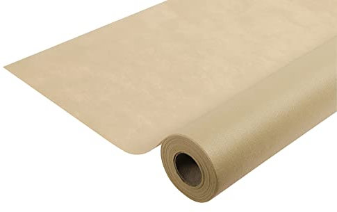 Pronappe Tischdecke R785042I Einweg-Tischdecke aus Spunbond-Vlies Länge 50m Breite 1,20m (pro Rolle) Farbe Beige Reißfestes, wasserabweisendes und abwischbares Gewebe