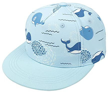 Happy Cherry - Berretto da Baseball Bambino Bambini Estivo Cappello da Sole con Visiera Protezione Solare Bambine per Tennis Calcio Golf Cappelli Sportivo Anti-UV per Spiaggia Viaggio - 4-8 Anni