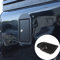 DIYUCAR Auto-Tankdeckel, Kraftstoffeinfüller, Türverriegelung, Gastankabdeckung, für Land Rover Defender 90 110 130 2004–2019, Aluminiumlegierung, Außenzubehör, schwarz