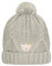 Steiff Jungen Hat With Bobble Beanie M tze, SOFT GREY MELANGE, 51 EU