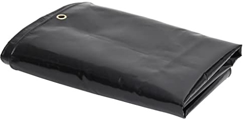 vidaXL Lona 650 g/m² 3x3 m Negro