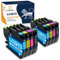 ColorKing LC3213 LC3211 Druckerpatronen Kompatibel für Brother LC3213 LC3211 mit Brother MFC-J497DW MFC-J895DW DCP-J572DW MFC-J491DW MFC-J890DW DCP-J772DW DCP-J774DW(2Schwarz/2Cyan/2Magenta/2Gelb)
