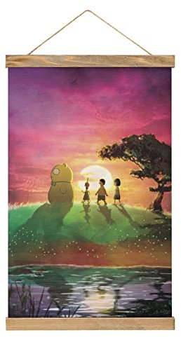 YBEL Magnetische Schnörkel-Film-Aufhänger, Bob's Burger, Poster, DIY, Wand, Stoff, Dekoration, hängende Gemälde, Rahmen, Kit-Halter für Wohnzimmer