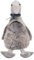 Faux Leather Duck Design Doorstop | Grey