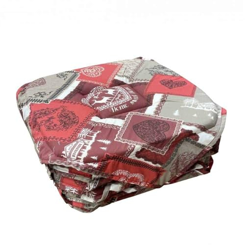 Lot de 6 Galettes de chaise - Chalet Rouge