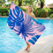TEUEN Serviette de Plage Grande Taille 90 * 180cm,Serviette de Bain, de Plage, de Sauna et de Sport 4 en 1 Serviettes éponge Personnalisées et Douces-Vacances Accessoires
