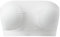 Jiuday Trägerloser BH Push Up Bandeau BH ohne Träger Bandeau Top Gepolstert Damen Strapless Bra ohne Bügel mit Rutschfester Silikon (1-Keine Antirutschstreifen-Weiß,XS)