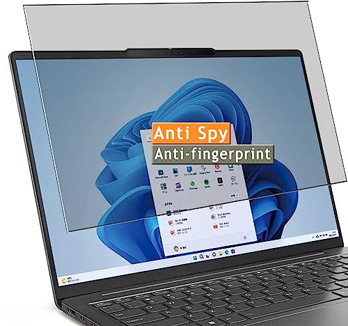 Vaxson Anti Spy Schutzfolie kompatibel mit Lenovo Yoga Slim 6i Gen 8 14 Laptop Display folie folien Displayschutzfolie ( nicht Panzer Schutz Glas folie SchutzGlas nicht PanzerGlas )