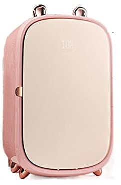 GaRcan Mini Frigorifero 15L Frigorifero Professionale per Bellezza Doppia Porta Maschera facciale Cura della Pelle Cosmetici Piccolo Frigorifero Mini Frigorifero per la Cura della Pelle