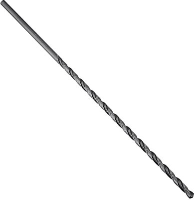 1PC outils 4mm-16mmx400mm M2 oxyde noir longs forets hélicoïdaux for le travail des métaux alliage acier fonte (Size : 9mm 1pc)