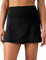 Colorfulkoala Dreamlux Tennisrock Damen Hohe Taille mit Hose 2 Taschen 2 in 1 Golf Casual Laufen Sommer Röcke, Schwarz, M