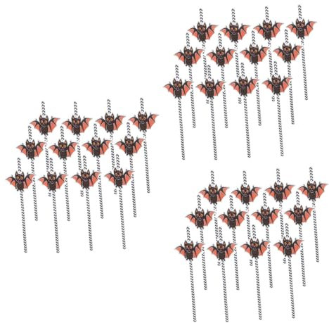 Healvian 36 Party Papierstrohhalme Trinkhalme Papierstrohhalme