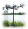 B-29 Super Fortress FlugzeugwindfäNger, Handgemachte Magische Windmuehle, Gartendekorationen FüR Draussen, Windmuehlen Fuer Garten, füR Terrasse Und Garten errassendekoration