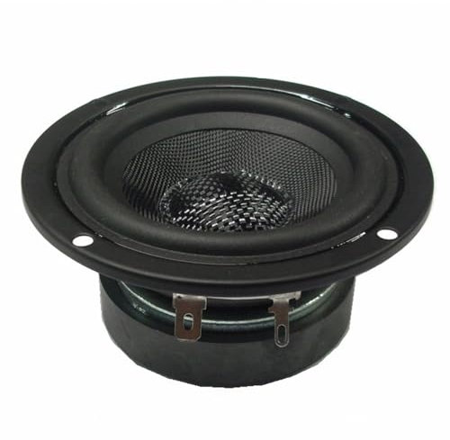 3 pouces 4 Ohm 15 W HiFi Son Pleine Fréquence Woofers Subwoofer Hifi Haut-parleurs pour Basse Bords en Caoutchouc