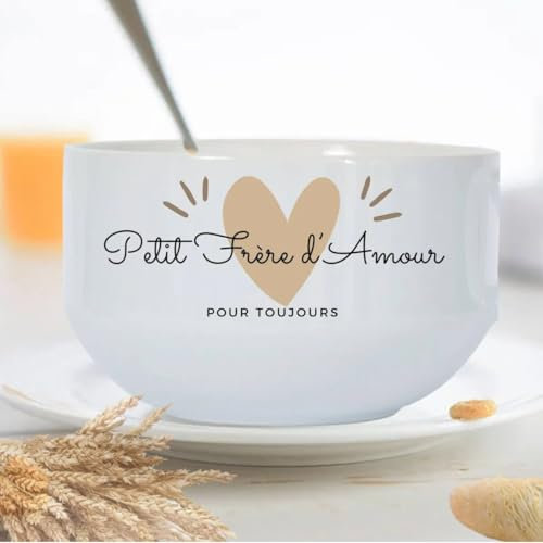 Générique Bol petit déjeuner petit frère d'amour pour toujours