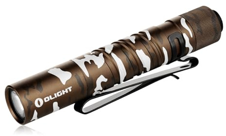 OLIGHT i3T Slim Torch LED Pocket Flashlight, Shadow Dune