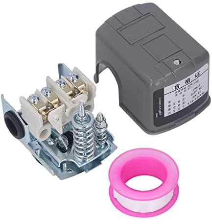 Well Pump Pressure Switch Adjustable Water Control 3/8in NPT Female Thread 220VAC