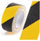 Anti Slip Self Adhesive Safety Grit Tape. Chevron Black & Yellow 50mm x 5 Metres