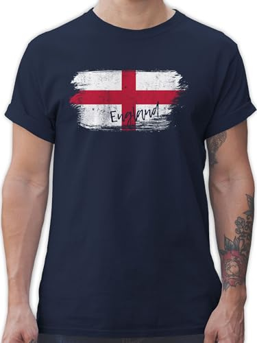 Shirtracer - T-Shirt Herren - Fußball EM WM - England Vintage