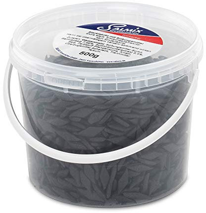 SALMIX Handgefertigte zuckerfreie Salmiakpastillen 1er Pack (1 x 500 g)