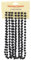 Christmas Concepts® 9ft Christmas Bead Chain - Christmas Bead Garlands - Decorations (Black)