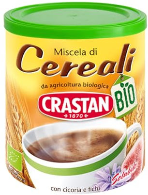 Crastan Solubile - Bevanda di Cereali Biologica - 125 gr