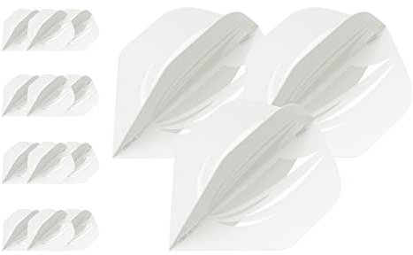 Target Darts 5 x Sets of ID Pro. Ultra White No.2 Dart Flights - 15 in total