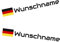 Finest Folia Fahrradaufkleber 2er Set Name Länder Flagge Fahrrad Motorrad Helm Auto Fahne Namensaufkleber Selbstklebend Wunschtext