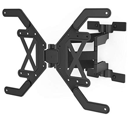 Hama | Soporte de Pared para televisores de 37 a 90 (Giratorio, inclinable, para televisores de hasta 40 kg, VESA 600 x 400), Color Negro