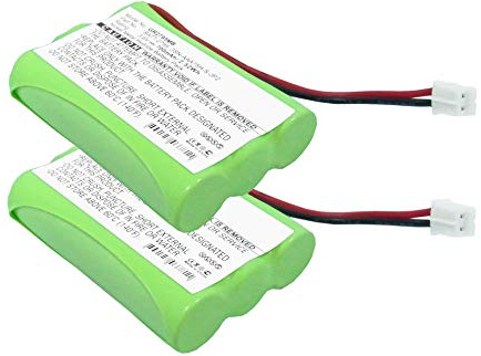subtel 2X Ersatzakku CB94-01A - Ersatz Akku für Motorola MBP36, MBP33, Graco iMonitor Vibe, 2791, 2795 Babyphone - 700mAh Babycam Batterie