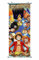 CosplayStudio Póster grande de One Piece, de tela, 100 x 40 cm, diseño: La banda de sombrero de paja