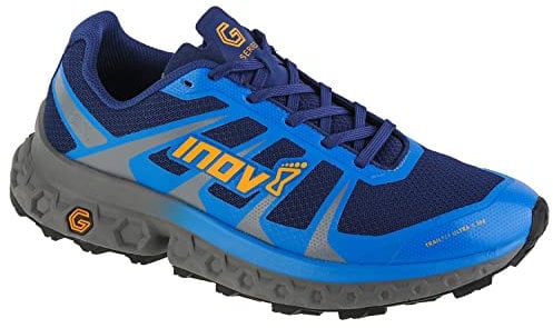 INOV8 Trailfly Ultra G 300 Max 000977-BLGYNE-S-01, Herren, Laufschuhe, Blue/Grey/Nectar, 42.5 EU