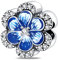 Pandach Damen Charm Anhänger für Armband 925 Sterling Silber Charms Beads passend für Armband und Halskette, Kompatibel mit Europäischen Armbänder für Frauen Mädchen C4