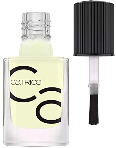 Catrice ICONAILS Gel Lacquer, Gellack, Nagellack, Nr. 152 Lemon Butter, gelb, langanhaltend, glänzend, ohne Aceton, vegan, Mikroplastik Partikel frei, 3er Pack (3 x 10,5ml)