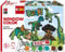 Marabu - KiDS Window Color Set Dinosaurier, 6 x 25 ml Fensterfarbe auf Wasserbasis, 2 Malvorlagen in A3 und A4, 30 Motive, für Kinder ab 3 Jahren