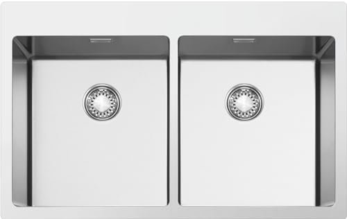 SMEG VR12S4040RS, Fregadero MIRA, Stainless steel