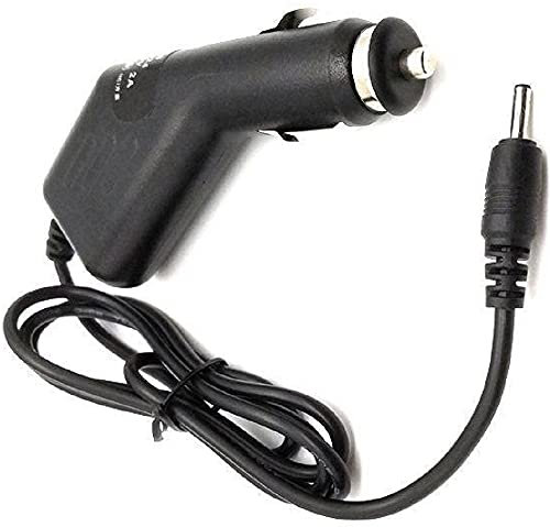 Cargador_Esp Auto Ladegerät Adapter Zigarettenanzünder 12V Kompatibel mit Ersatz für Alexa Amazon Echo Dot mit Uhr/with Clock, Echo Dot Kids Edition Ersetzt Ladekabel Netzadapter Netzkabel Replacement