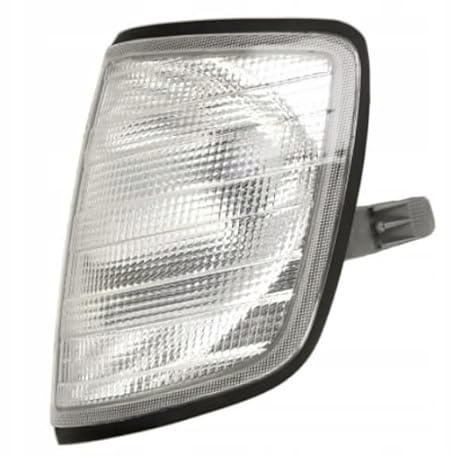 DEPO Autoteile Blinker links für Mercedes-Benz W124 E-Klasse 1993-1995, Weiß, 1 Leuchtmittel, PY21W, ohne Leuchtmittel, mit Lampenfassungen