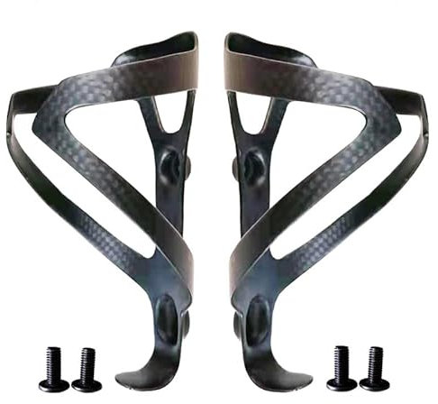 ZHANGSHUMIN Porte Gourde Velo 2pcs Produit Cage de Bouteille d'eau de Fibre de Carbone MTB/Porte-Bouteille de vélo de vélo de Route Porte bidon Velo(3k Matte 2pcs)